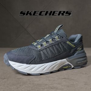 Skechers Good - Year Max Protect Hombre Gris Oscuro